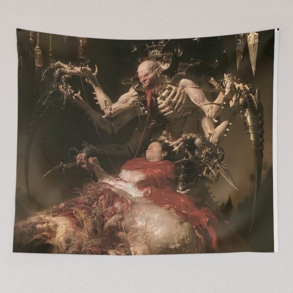Item preview, The Haunting of the Matriarch – Baroque Grimdark Horror Art designed and sold by BravenBold.