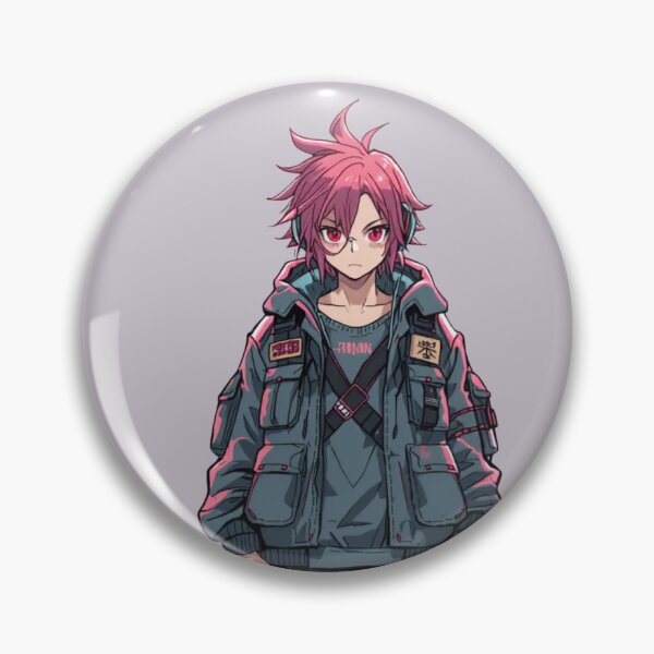 Item preview, Cyberpunk Boy Full Body Anime Techwear Painterly Manga Art designed and sold by The Fine Print by BassAddict.