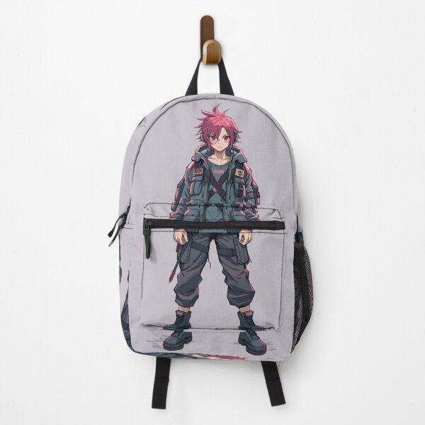 Item preview, Cyberpunk Boy Full Body Anime Techwear Painterly Manga Art designed and sold by The Fine Print by BassAddict.