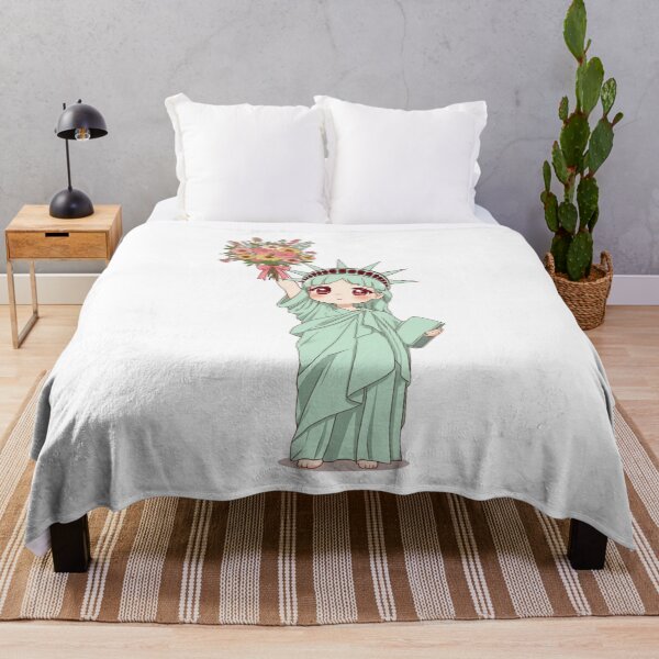 Item preview, Statue of Liberty with a bouquet of flowers  designed and sold by uunaa.