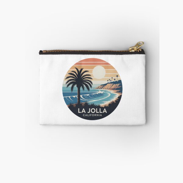 Item preview, La Jolla California: Sunset Palm Circle designed and sold by CircinusStore.