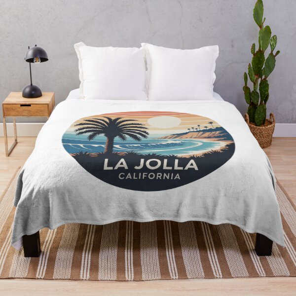 Item preview, La Jolla California: Sunset Palm Circle designed and sold by CircinusStore.