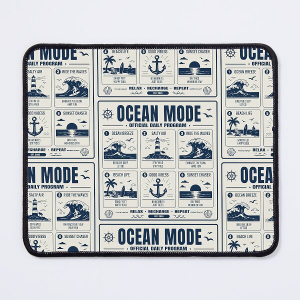 Item preview, Ocean Mode Daily Summer Print designed and sold by tviyluv.