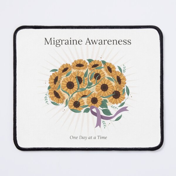 Item preview, Migraine Awareness designed and sold by ArcticFoxStudio.