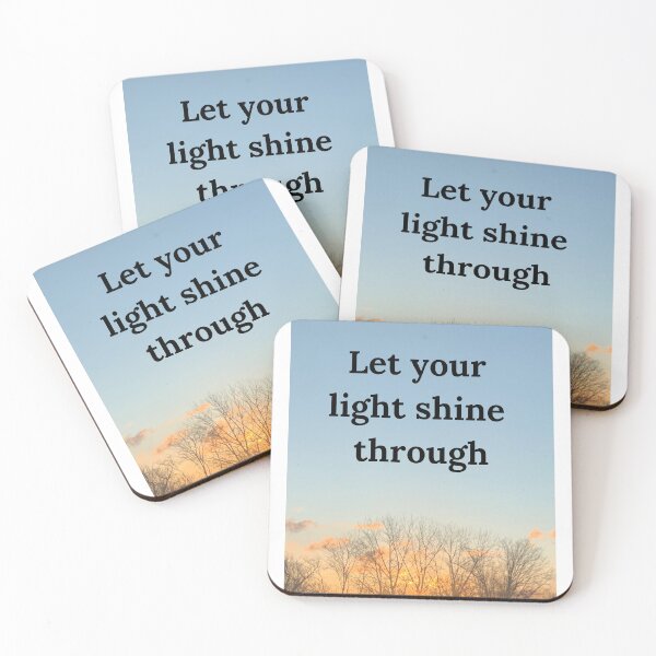 Item preview, Let your light shine through designed and sold by Harmonyfellowship23.