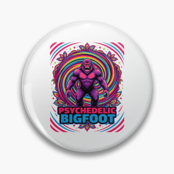 Item preview, Psychedelic Ape-Man Cryptid Mandala Art designed and sold by ColeLaniTrading.