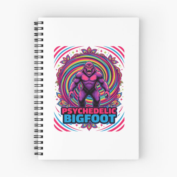 Item preview, Psychedelic Ape-Man Cryptid Mandala Art designed and sold by ColeLaniTrading.