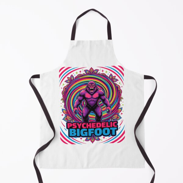Item preview, Psychedelic Ape-Man Cryptid Mandala Art designed and sold by ColeLaniTrading.