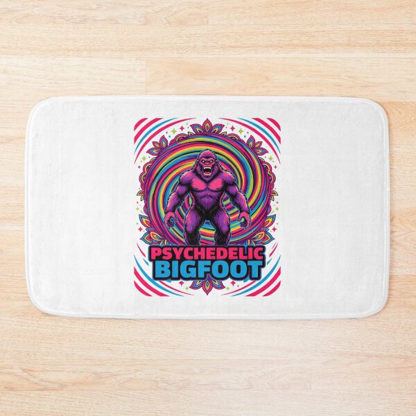 Item preview, Psychedelic Ape-Man Cryptid Mandala Art designed and sold by ColeLaniTrading.