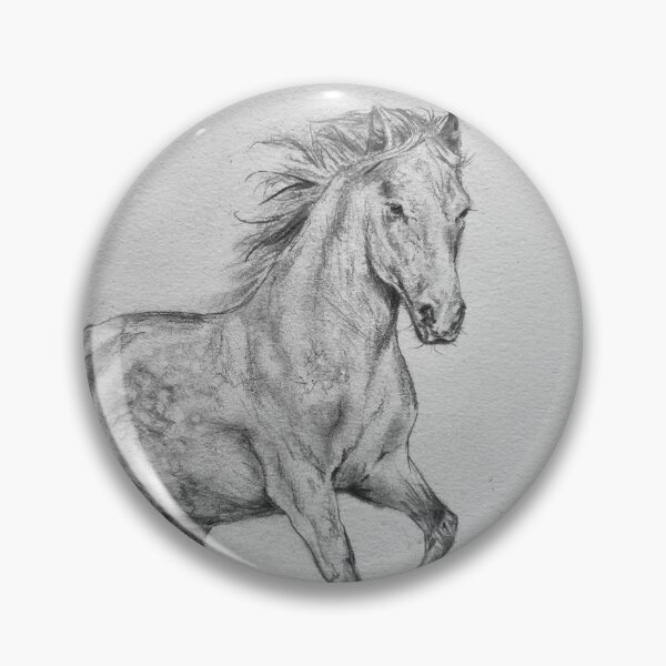 Item preview, Galloping, Horse Portrait  designed and sold by _Esmi_Art.