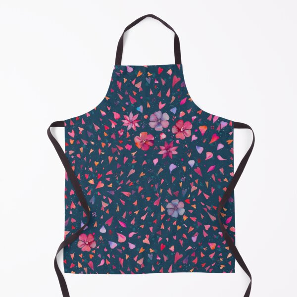 Item preview, Blue Floral Hearts designed and sold by Sukilopi.