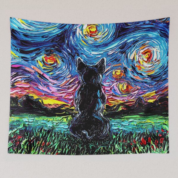 Item preview, Frenchie Night designed and sold by AjaTrier.