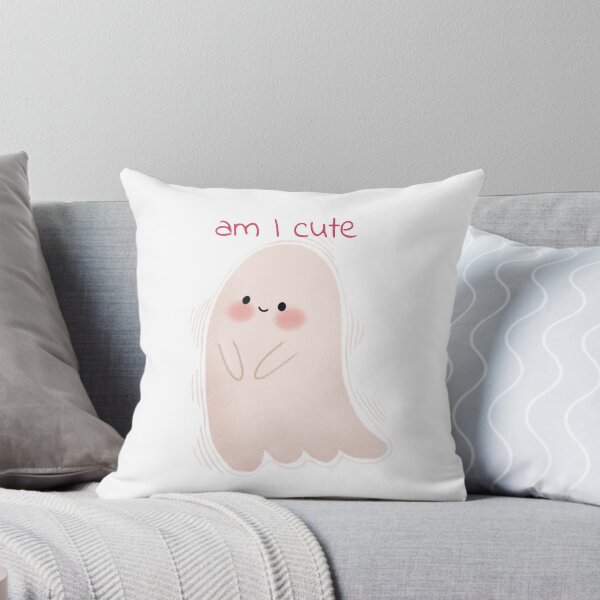 Item preview, Cute Kawaii Ghost, Am I Cute designed and sold by StoriesInGrain.