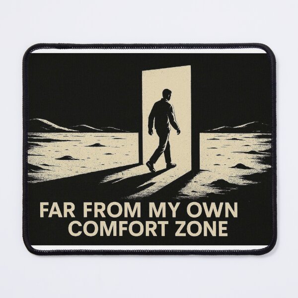 Item preview, Far From My Own Comfort Zone - Minimalist Doorway designed and sold by AcosDesign.