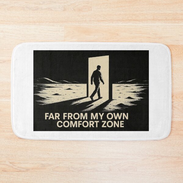 Item preview, Far From My Own Comfort Zone - Minimalist Doorway designed and sold by AcosDesign.