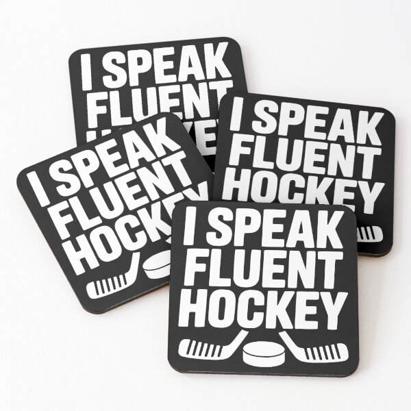 Item preview, I Speak Fluent Hockey designed and sold by theartfulaspie.