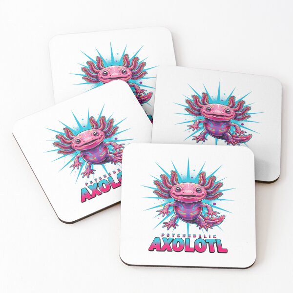 Item preview, Psychedelic Axolotl Amphibian Pet Graphic designed and sold by ColeLaniTrading.
