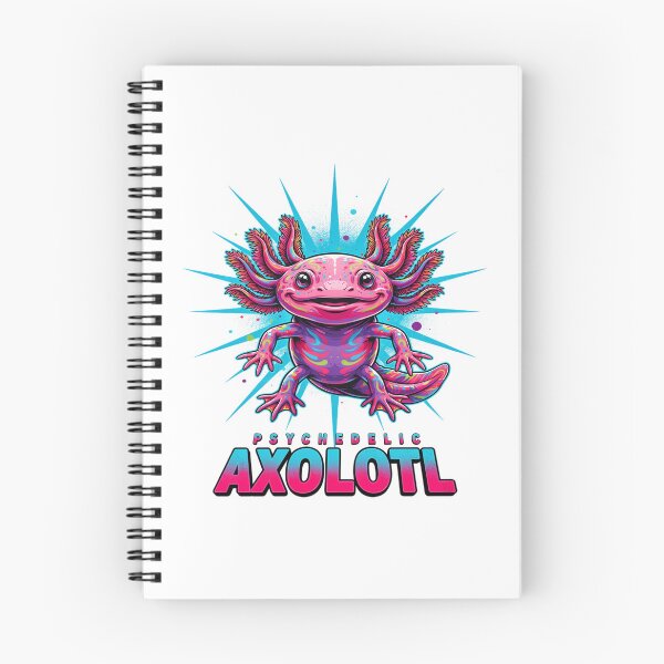 Item preview, Psychedelic Axolotl Amphibian Pet Graphic designed and sold by ColeLaniTrading.