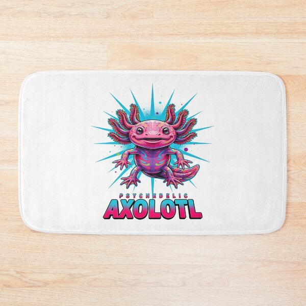 Item preview, Psychedelic Axolotl Amphibian Pet Graphic designed and sold by ColeLaniTrading.