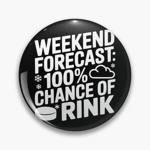 Item preview, Weekend Forecast: 100% Chance Of Rink designed and sold by theartfulaspie.