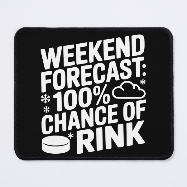 Item preview, Weekend Forecast: 100% Chance Of Rink designed and sold by theartfulaspie.