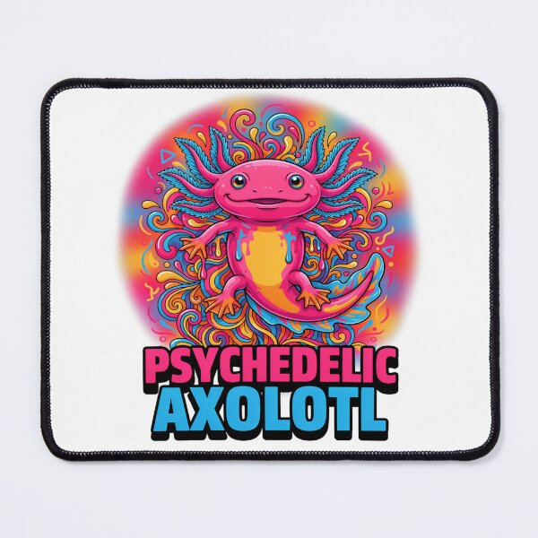 Item preview, Psychedelic Axolotl Swirls Graphic designed and sold by ColeLaniTrading.