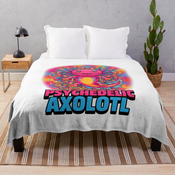 Item preview, Psychedelic Axolotl Swirls Graphic designed and sold by ColeLaniTrading.