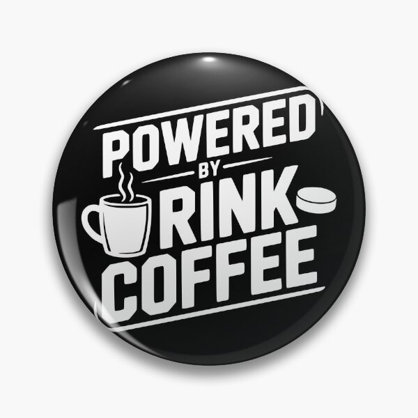 Item preview, Powered By Rink Coffee designed and sold by theartfulaspie.
