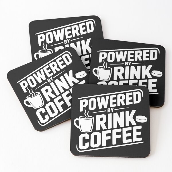 Item preview, Powered By Rink Coffee designed and sold by theartfulaspie.