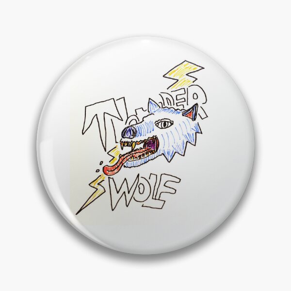 Item preview, Thunder Wolf designed and sold by Gr33zy Art.