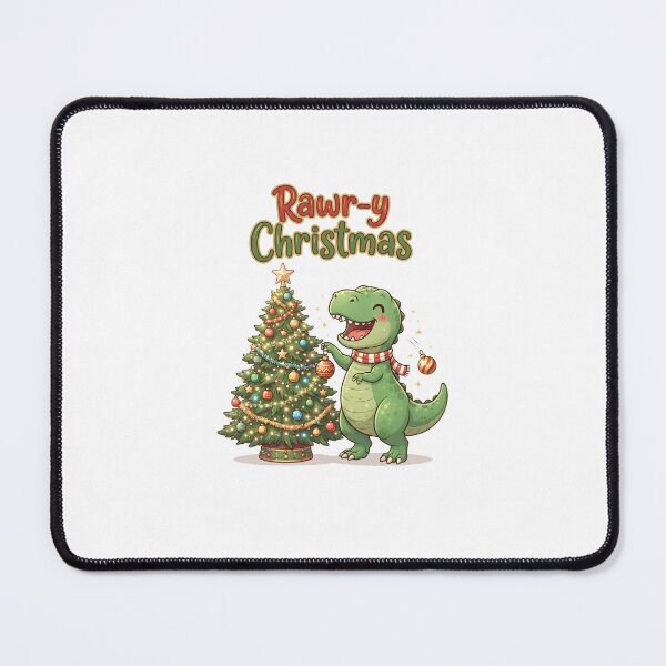 Item preview, Rawr-y Christmas Cute T-Rex Dinosaur designed and sold by DesignsCreative.