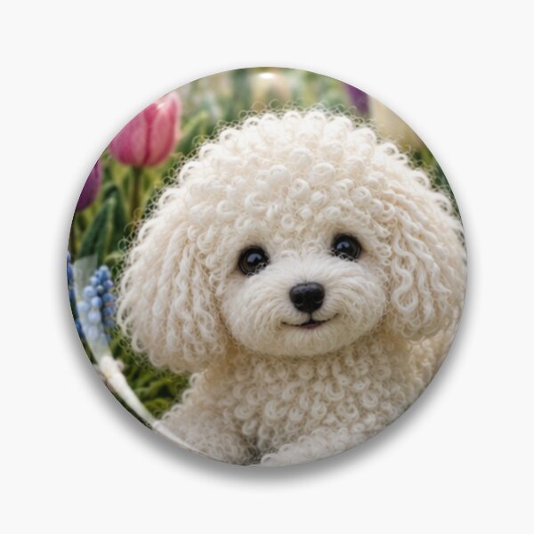 Item preview,  Little dog in a field of flowers designed and sold by Galart58.