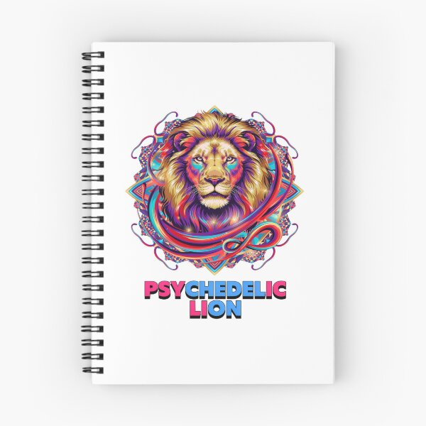 Item preview, Psychedelic Feline Abstract Geometric Hues designed and sold by ColeLaniTrading.