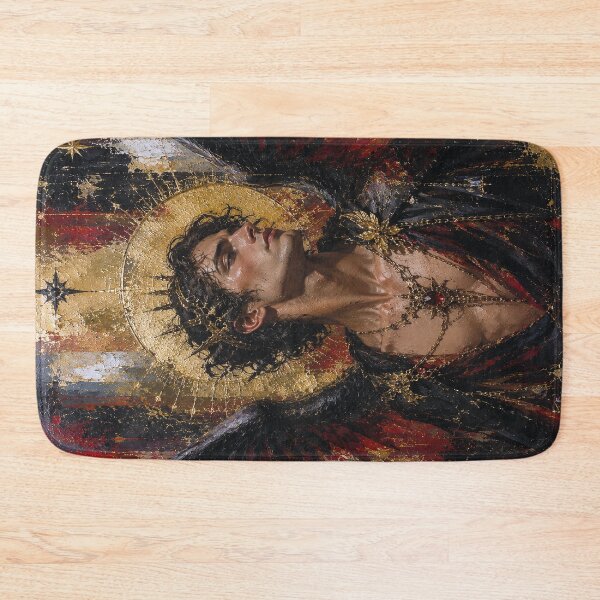 Item preview, Fallen angel Lucifer painting. designed and sold by GalleryKauffeld.