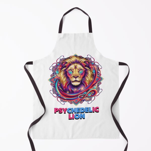 Item preview, Psychedelic Feline Abstract Geometric Hues designed and sold by ColeLaniTrading.