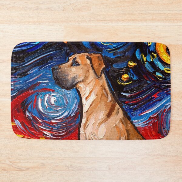 Item preview, Fawn Great Dane Night designed and sold by AjaTrier.