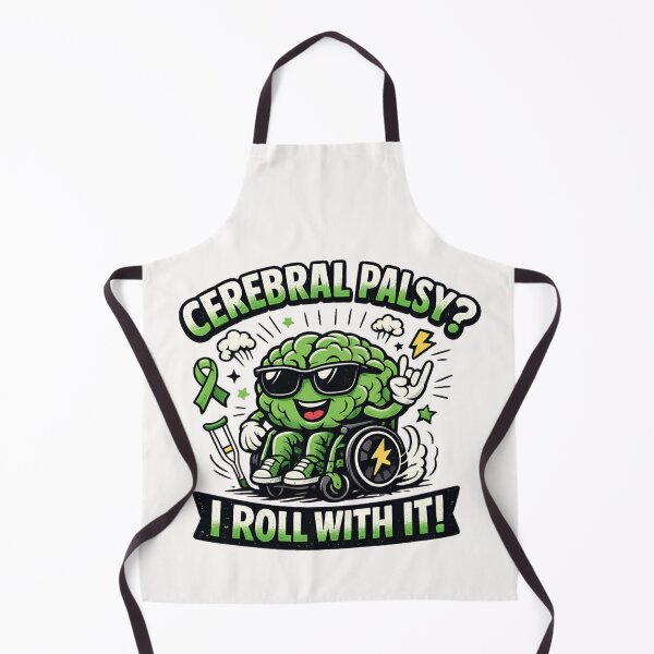 Item preview, Cerebral Palsy? I Roll With It - Funny Disability Awareness designed and sold by SidTastic .