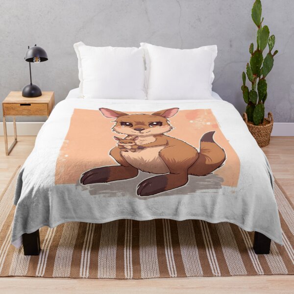 Item preview, Cute Kawaii Kangaroo & Joey Sticker | Adorable Cartoon Kangaroo Mom Safari Animal Illustration designed and sold by dreamz-world.