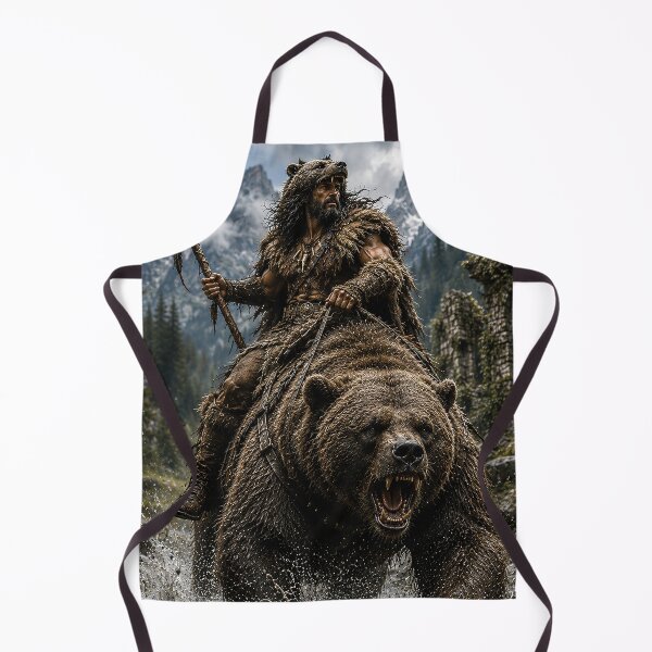 Artikelvorschau, EPISCHE FANTASIE - Grizzlyreiter entworfen und verkauft von MetusArt.