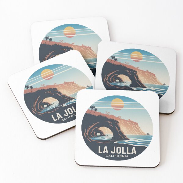 Item preview, La Jolla California: Cliffside Cave Horizon designed and sold by CircinusStore.