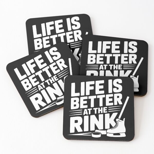 Item preview, Life Is Better At The Rink designed and sold by theartfulaspie.