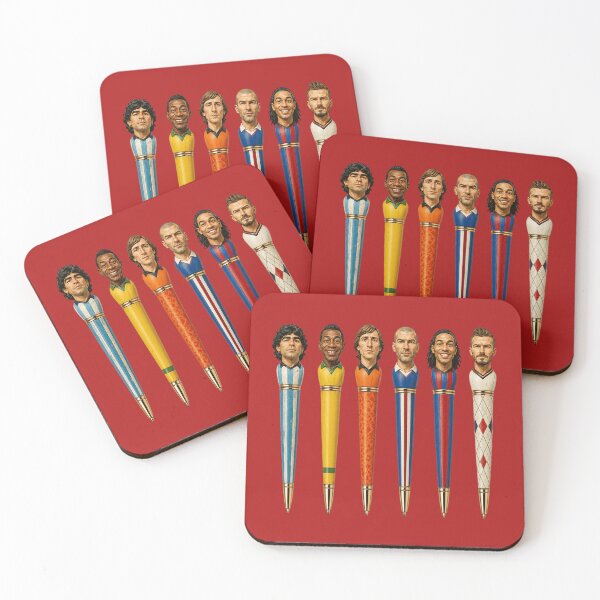 Item preview, Football Legends Pen Collection designed and sold by Unreasonableart.