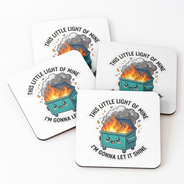 Item preview, This Little Light Of Mine Dumpster Fire designed and sold by raedattia.