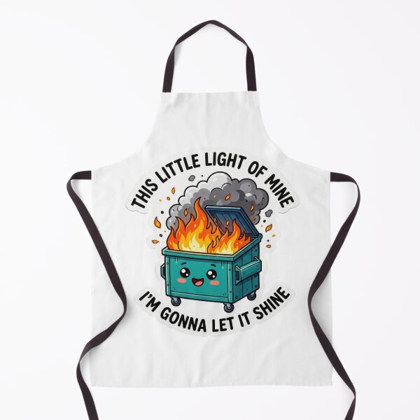 Item preview, This Little Light Of Mine Dumpster Fire designed and sold by raedattia.