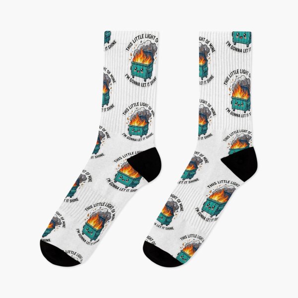 Item preview, This Little Light Of Mine Dumpster Fire designed and sold by raedattia.