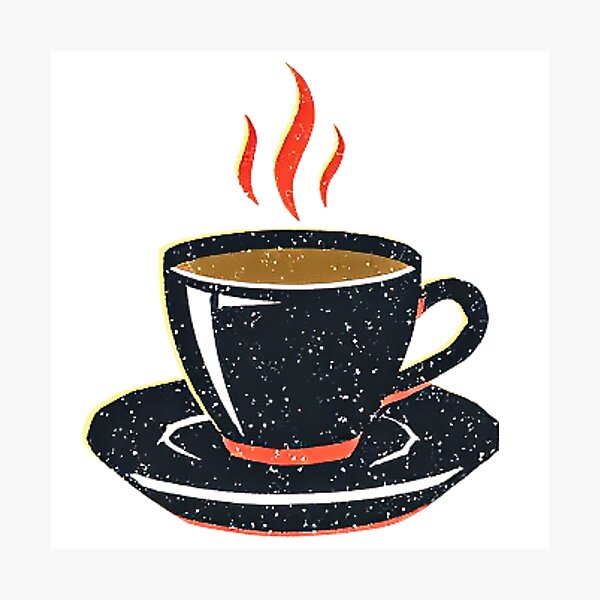 Item preview, Steaming Coffee Cup designed and sold by Bright Stone .