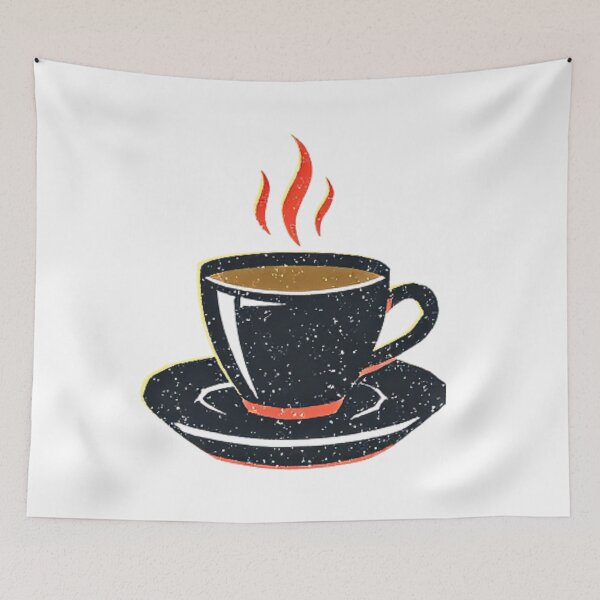 Item preview, Steaming Coffee Cup designed and sold by Bright Stone .
