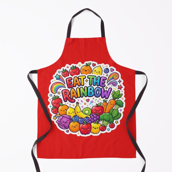 Item preview, Eat the Rainbow Cute Kawaii Fruits & Vegetables Sticker | Colorful Healthy Food Design | Vegan Rainbow Aesthetic designed and sold by Bhaskar Digital Art.