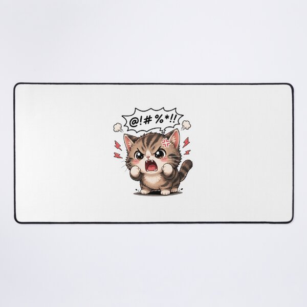 Item preview, Tiny angry cozy Kitty Sticker designed and sold by Designertanya.