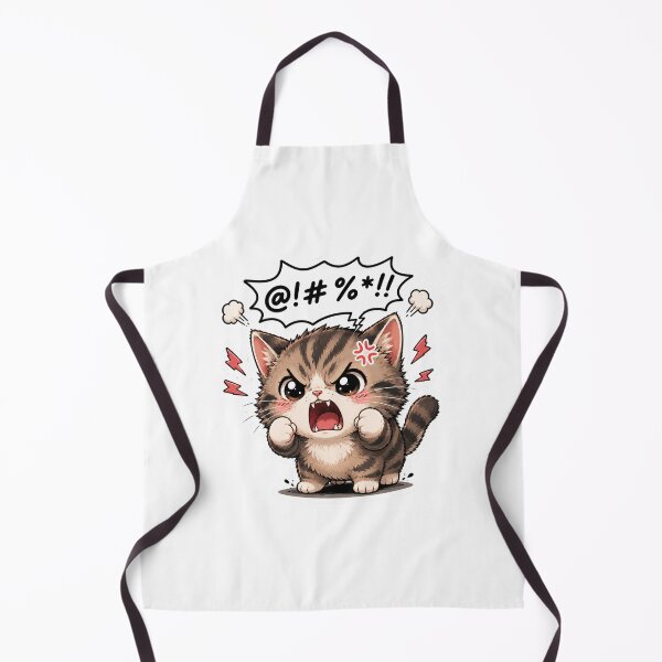 Item preview, Tiny angry cozy Kitty Sticker designed and sold by Designertanya.